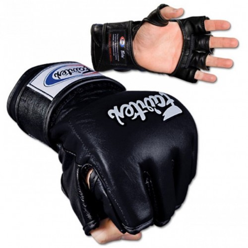 Перчатки для ММА и Боевого Самбо Fairtex (FGV-13 black)